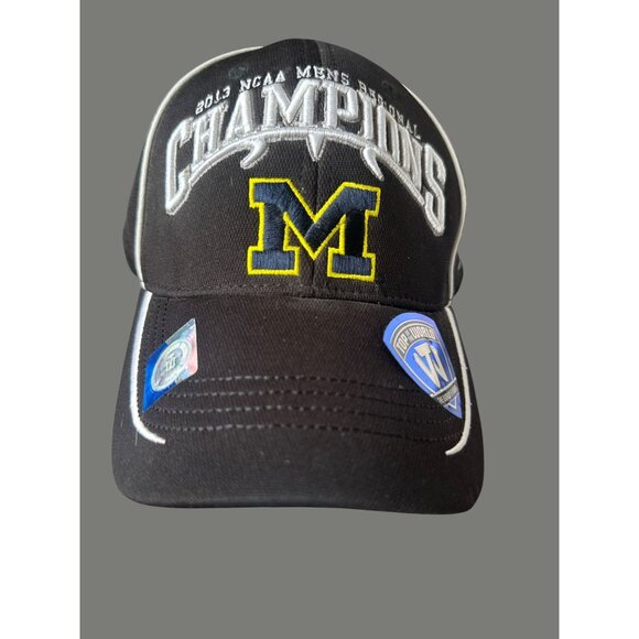 2013 NCAA Mens  Champions Michigan Hat Black Top Of The World Final Four Atlanta - Picture 1 of 11